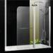 1000 X 1400 Over Bath Folding Shower Screens Frameless Aluminum Alloy Profile