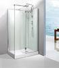 0.477 CBM / Set Square Shower Cabin 1200 Hinged Shower Door With Frame