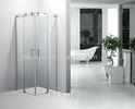 Modern Square Corner Bath Shower Enclosure Sliding Door For Both Sides