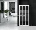 Partition Bathroom Shower Stall Sliding Glass Doors Frost Glass With Stripes