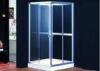 Flexible 6mm Glass Door Sliding Shower Enclosure For Baths 195cm Height