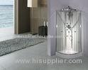 Cambered Free Standing Shower Cabins 2050 Height With Mutifunctional Shower Panel