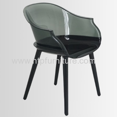 clear plastic Cyborg chair dining arm chair furniture