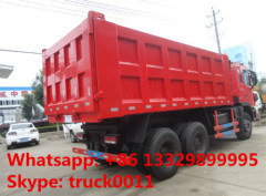 China JAC brand 25tons dump tipper truck for sale JAC 6*4 LHD 30tons dump truck