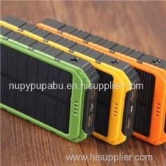 EPT-1 Wireless Rechargeable Portable Solar Power Bank 10000mah
