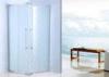 Customized Straight Sliding Shower Enclosure 900 X 800 With Silk Screen Glass