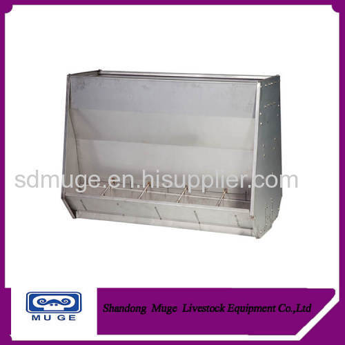 Double side and single side SS 304 piglet conservation feeder/ pig trough