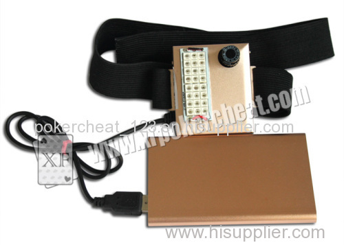 XF New Design Button Camera On The Chest With 24 Pieces Of Infrared Lights To Scan Invisible Ink Bar-Codes Marked Play