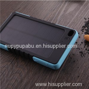 Es800 2016 Popullar Cheap Waterproof Solar Panel Battery Charger Power Bank 8000mA