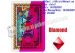 XF Angel plastic playing cards with invisible ink markings to work with UV contact lenses and poker analyzers and mirr