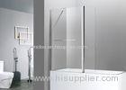 Handle Pivot Bathtub Shower Screen Chrome Supporting Bar Stainless Steel Towel Rack