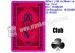 XF Red and Green NAP Plastic Playing Cards With Invisible Ink Markings