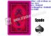 XF Red and Green NAP Plastic Playing Cards With Invisible Ink Markings