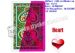 XF Red and Green NAP Plastic Playing Cards With Invisible Ink Markings