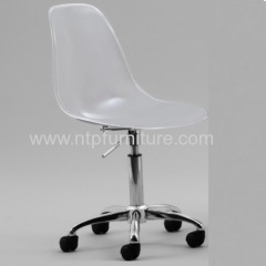 modern clear swivel chair computer chair furniture