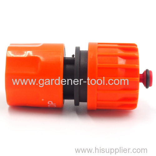 Plastic 1/2 inch to 5/8 inch waterstop quick connector