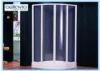 White 1000mm x 1000mm Quadrant Shower Enclosure Sliding Door Four Glass Panel