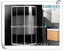 Framed Sliding Door Quadrant Shower Enclosure 700 X 700 With 4mm Curved Glass