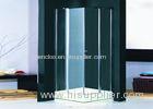 Frameless Hinged Shower Enclosure Pivot Door Clear Glass Shower Cabins 800 x 800