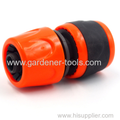 Plastic soft 3/4 inch garden water snap in quick connector