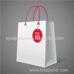 White Paper Bags With Handles