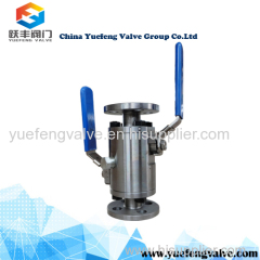 Injection Sample Flange Dbb Valve