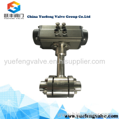 Cryogenic forged ball valve