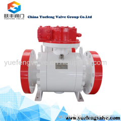Big Size Trunnion Flanged Forged Ball Valve