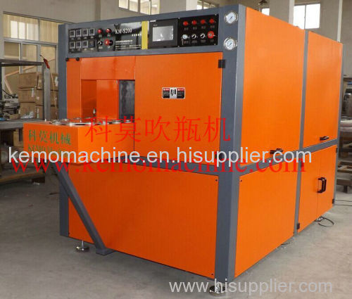 hand feeding blow molding machine