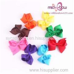 Grosgrain Hair Bows With Clip