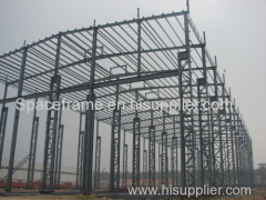 steel structure warehouse or factory workshop