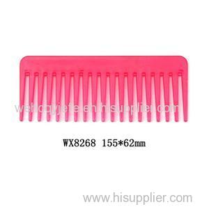 AK-8268 Small Wide Tooth Plastic Hair Comb Manufacturer