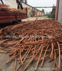 high quality of copper wire scrap 99.99% copper scrap Millberry 99.99%