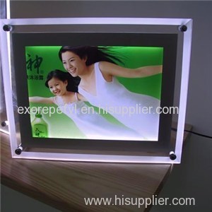 Acrylic Super Slim Led Crystal Light Box