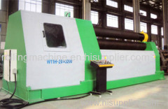 hydraulic arc roller bending machine