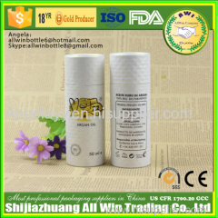 Eco-friendly custom handmade paper tube packaging kraft paper tube