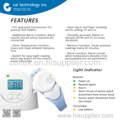 Baby Product Factory Supply Wireless Temperature Monitor