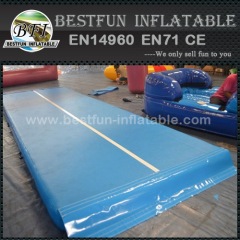 Gymnastics training pads inflatable