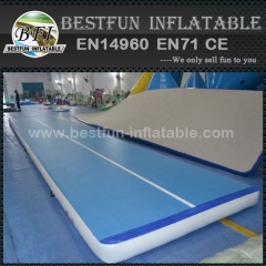 Double Wall Fabric Inflatable Air Track Mat For Gymnastics
