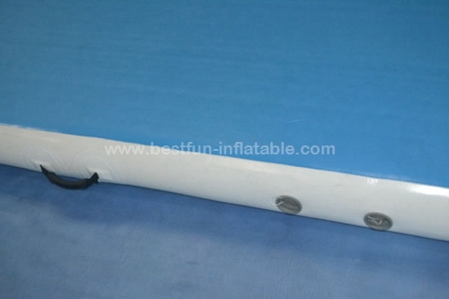 Double Wall Fabric Inflatable Air Track Mat For Gymnastics