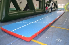 Floating inflatable yoga mat inflatable tumbling mat