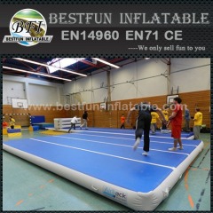 Hot airtight inflatable air tumble track