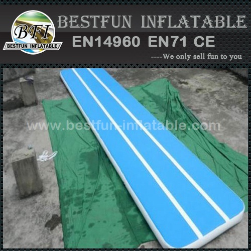 Inflatable bouncy jumping air mat