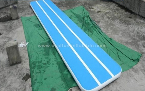 Inflatable custom made fitness tumbling mats