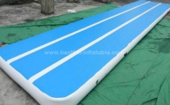 Inflatable custom made fitness tumbling mats
