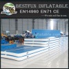 Inflatable running air floor track for gym