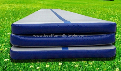 Inflatable water floating Yoga mat in water