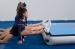 Gymnastics fitness inflatable air tumble track for gym