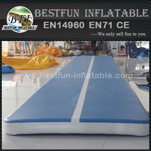 Tumble track inflatable air mat for gymnastics