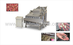 Litchi longan peeler for fruit processing